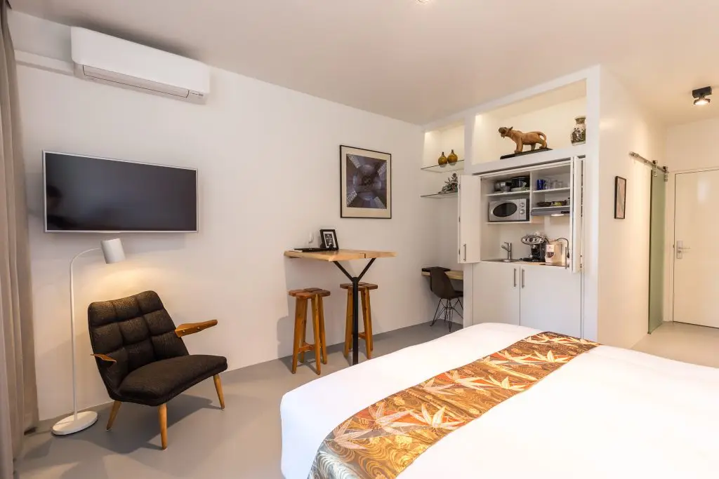 Woonkamer suite 9 hotel Goud en Zilver