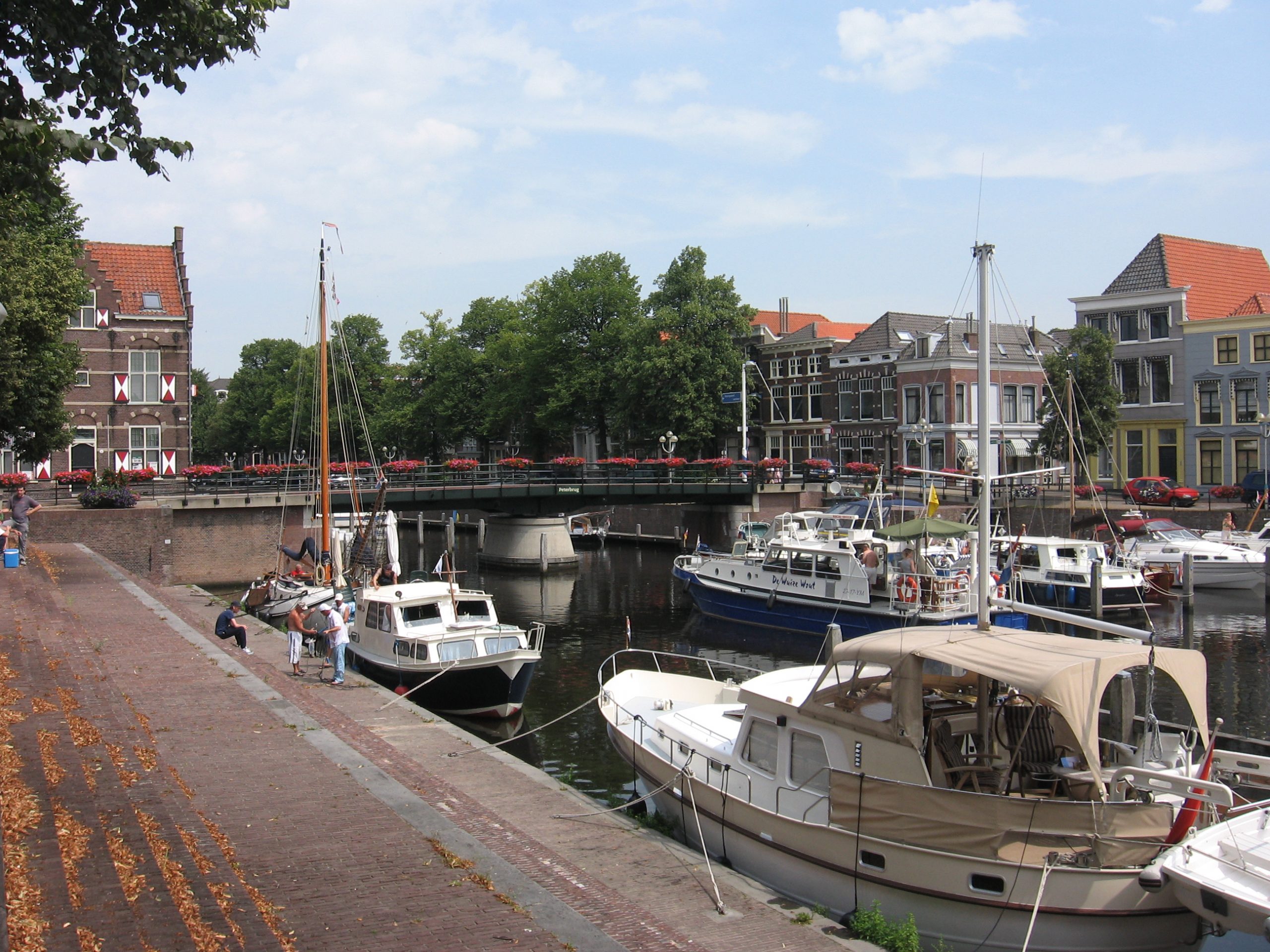 Haven Gorinchem bij Hotel Goud en Zilver