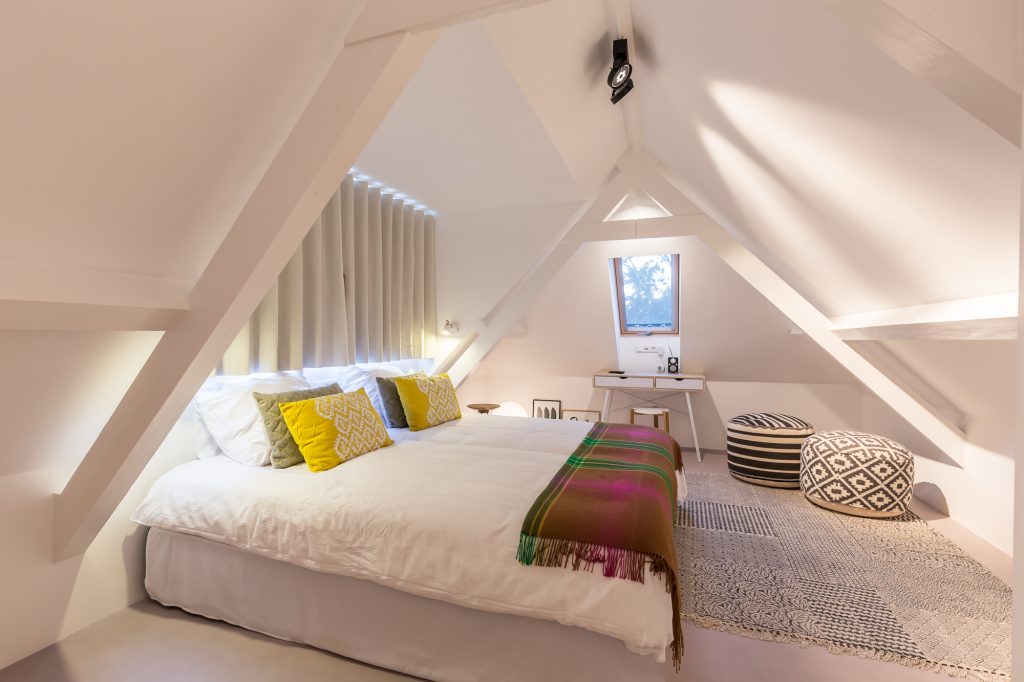 Slaapkamer Longstay suite 7 Hotel Goud en Zilver