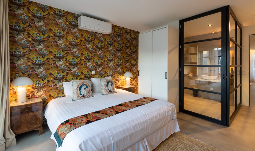 Kamer longstay suite 18 hotel goud en zilver.
