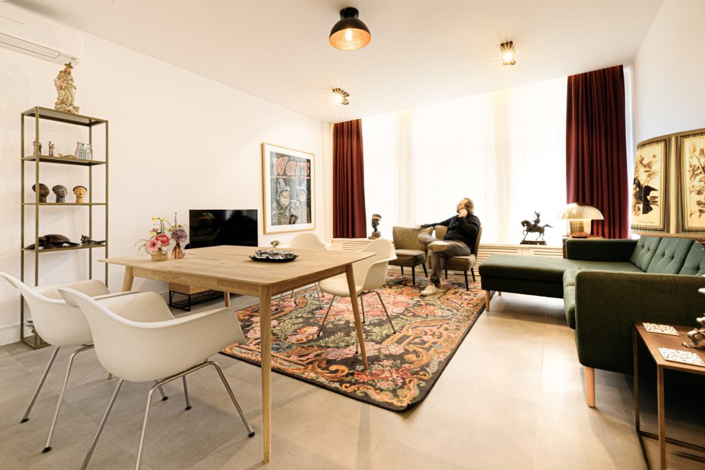 Woonruimte longstay suite 20 hotel Goud en Zilver