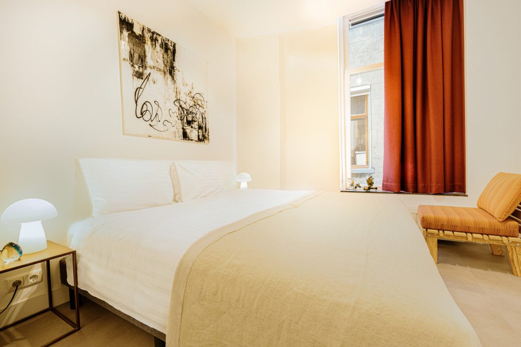 Bed/ slaapruimte longstay suite 20 hotel Goud en Zilver