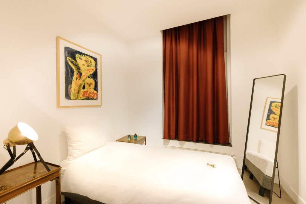 Bed/ slaapruimte longstay suite 20 hotel Goud en Zilver
