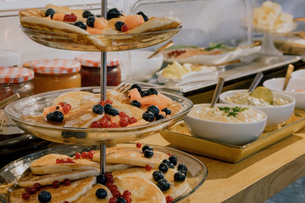 Breakfast restaurant La Kantina hotel Gold and Silver