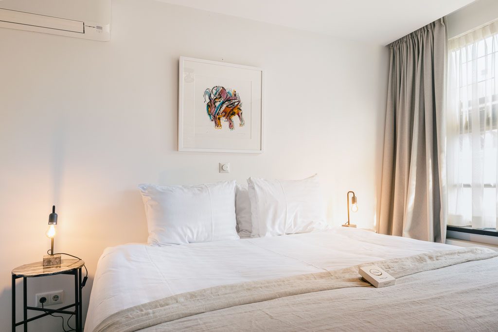 Bed of room / suite 12 hotel Gold and Silver