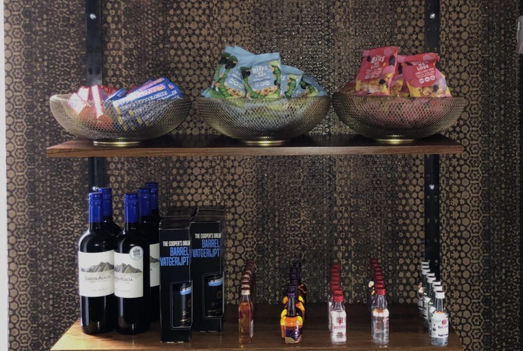 Eten en drinken minibar