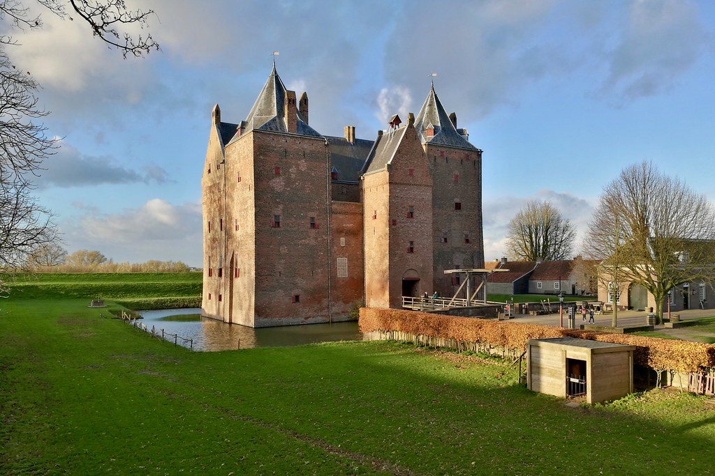 Loevestein Castle can be reached from Gorinchem