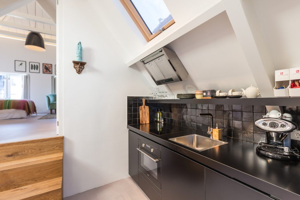 Keuken suite 7 hotel Goud en Zilver