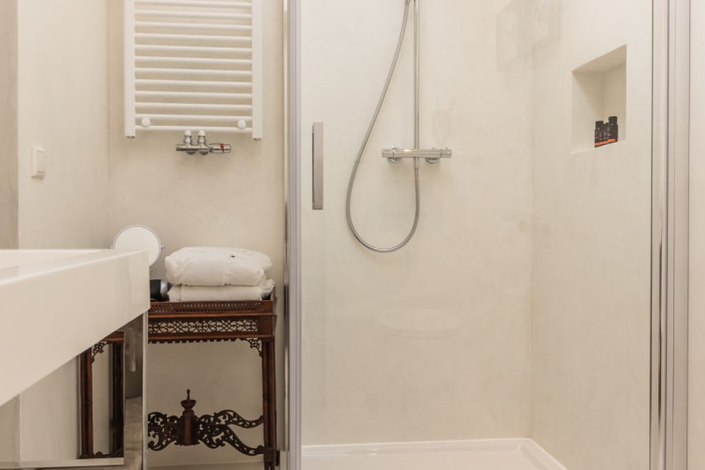 Badkamer suite 7 hotel Goud en Zilver